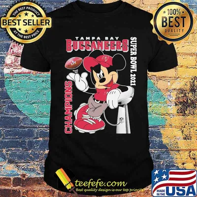 Tampa Bay Buccaneers Super Bowl 2021 Champion Micky Mouse Shirt