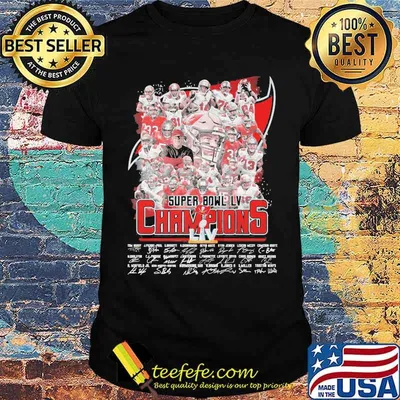 Tampa Bay Buccaneers Super Bowl Lv Champion Shirt