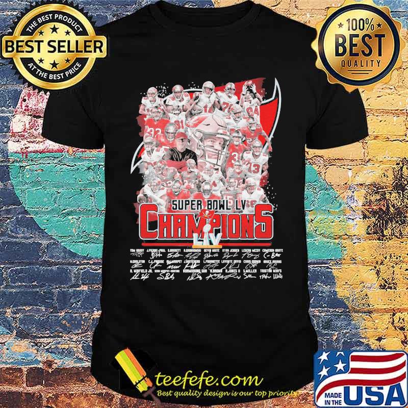 Tampa Bay Buccaneers Super Bowl Lv Champion Shirt