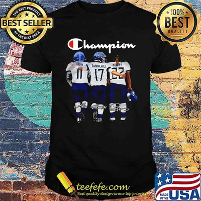 Tennessee Titans Champions Brown Tannehill Henry signatures shirt