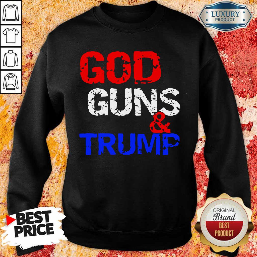 Tense God Guns and Trump 7 Shirt