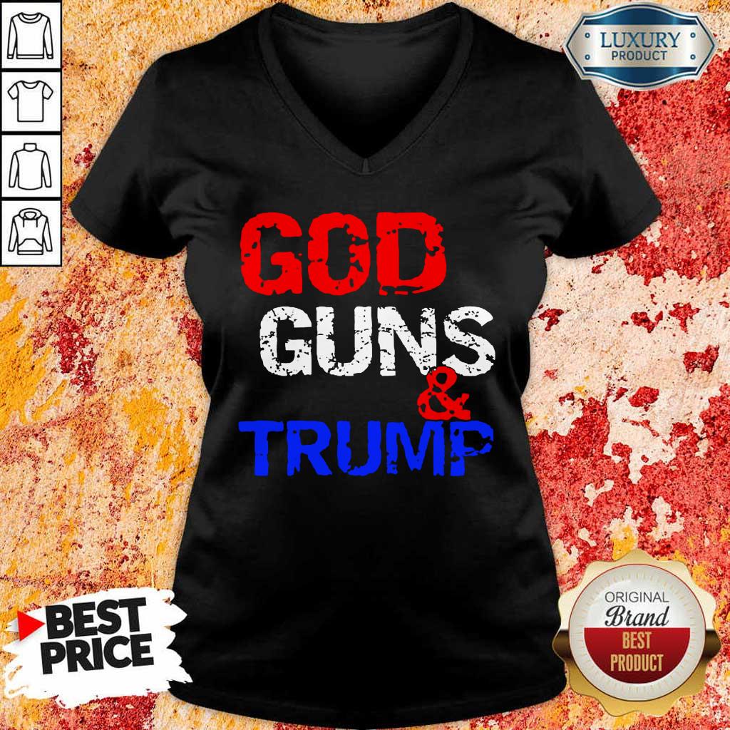Tense God Guns and Trump 7 Shirt