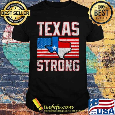 texas strong american flag shirt