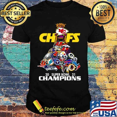 The Chiefs For All Team Football 2021 Super Bowl Champions shirt