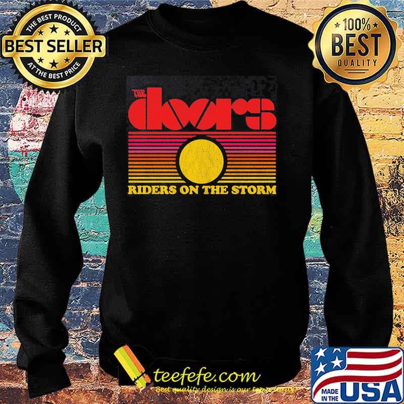 The Doors Riders In The Storm Sunset Shirt Sweater The Doors Riders In The Storm Sunset Shirt Sweater