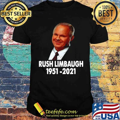The Legend Rush Limbaugh 1951 2021 Thanks For The Memories shirt