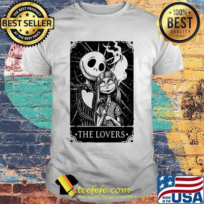 The Lovers Jack Skellington And Sally Shirt