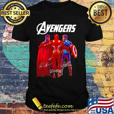 The Marvel Avengers Iron Man Chris Evans And Thor 2021 Signatures shirt