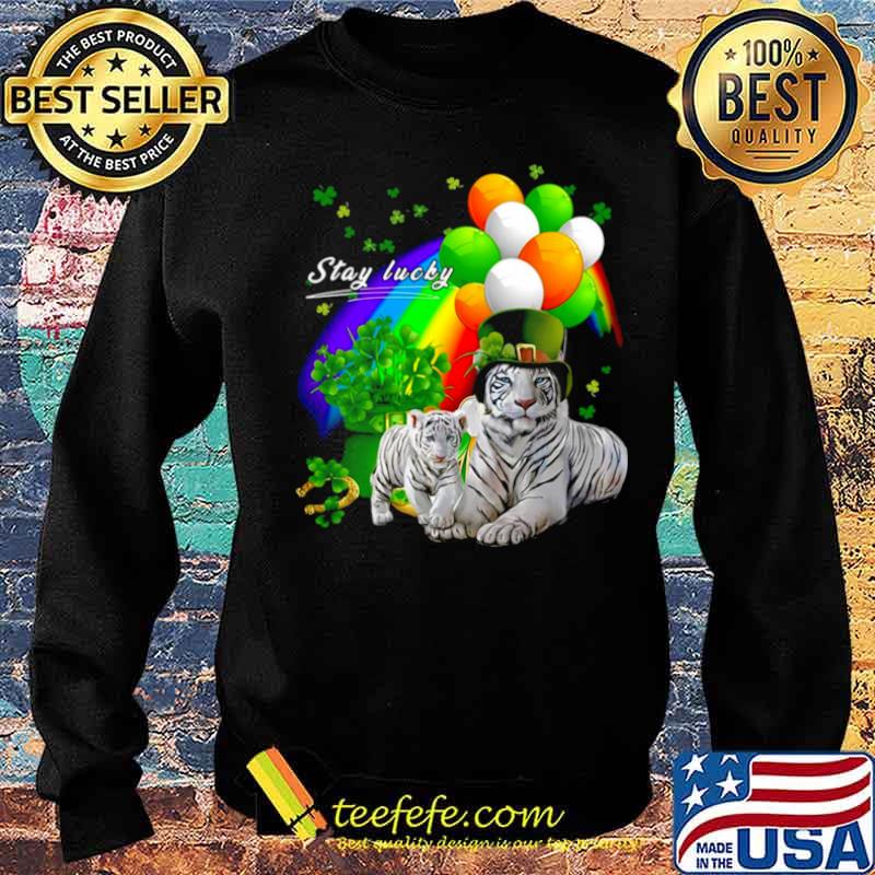 Tiger Irish Shamrock Stay Lucky St Patrick’s Day s Sweater Tiger Irish Shamrock Stay Lucky St Patrick’s Day s Sweater