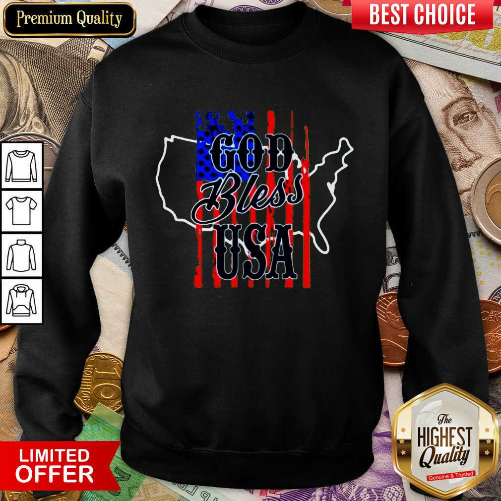 Top Lee Greenwood God Bless USA Shirt