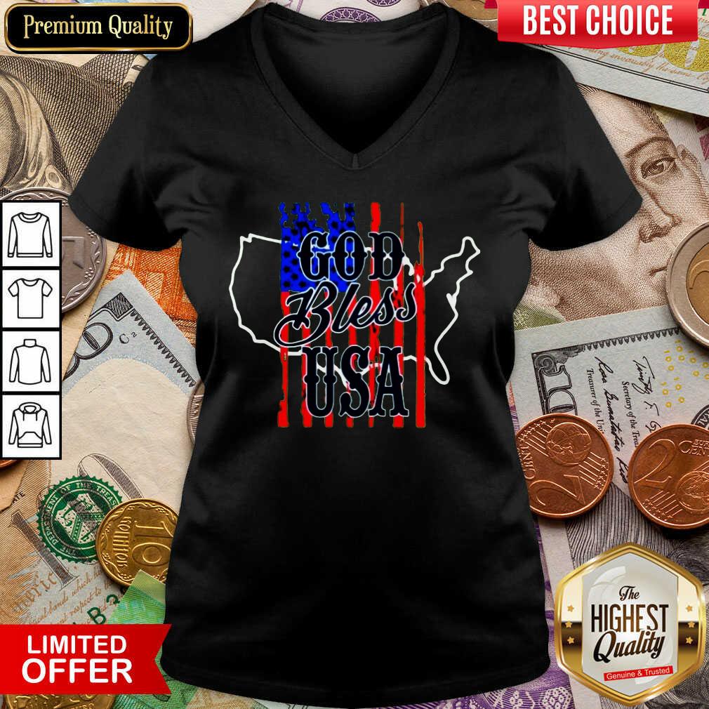 Top Lee Greenwood God Bless USA Shirt