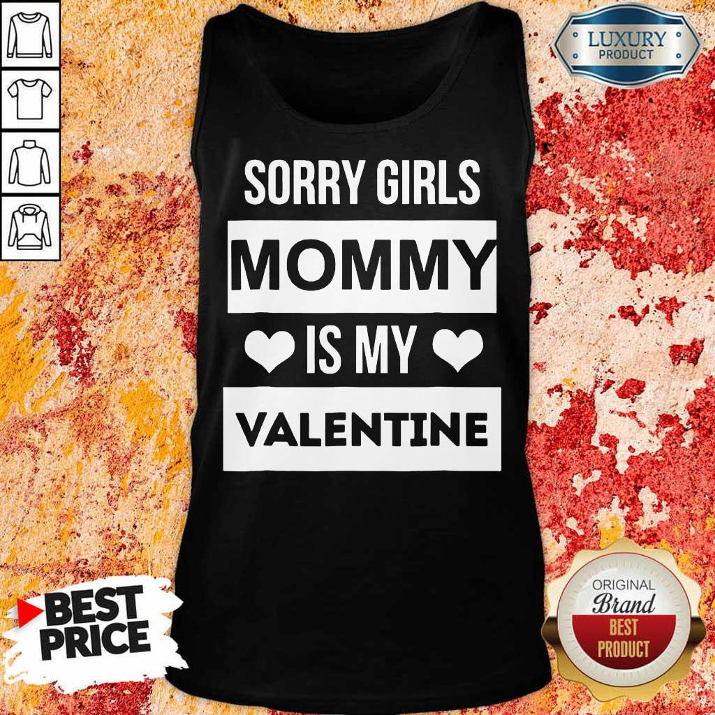 Upset 5 Valentines Girls Mommy My Valentine Shirt