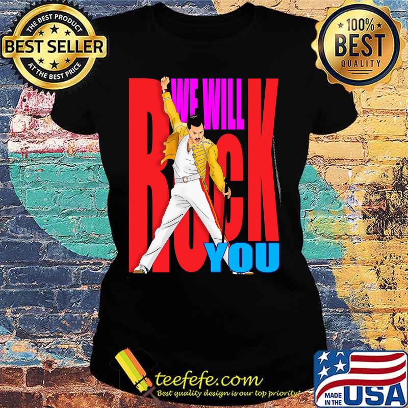 We Will Rock You Michael Jackson Shirt Ladies tee We Will Rock You Michael Jackson Shirt Ladies tee