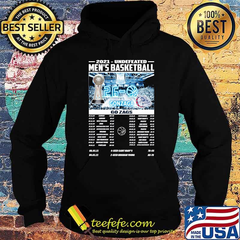 2021 Undefeated Men’s Basketball Gonzaga Shirt Hoodie 2021 Undefeated Men’s Basketball Gonzaga Shirt Hoodie