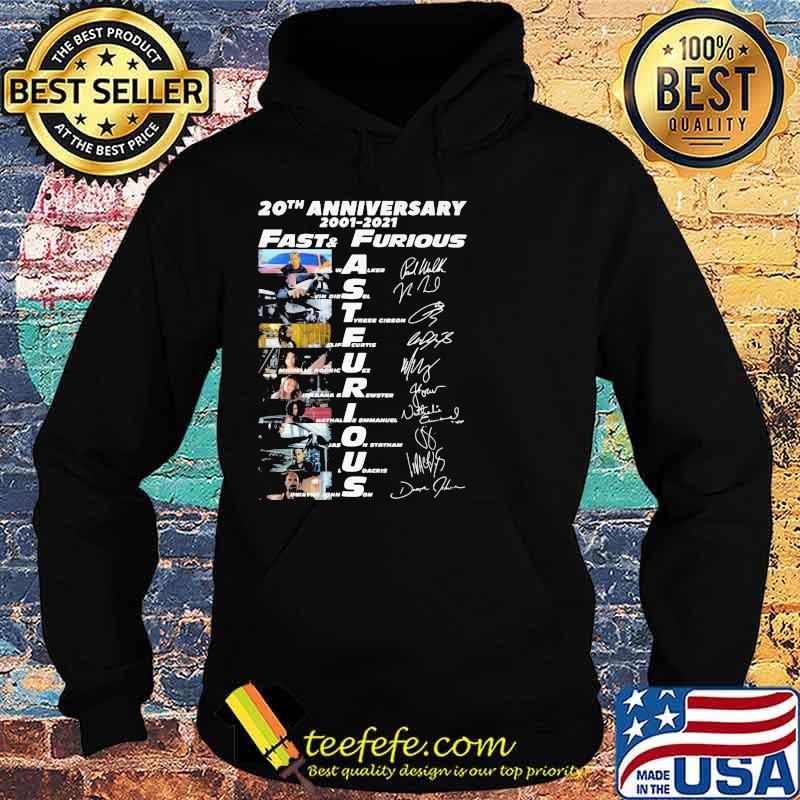 20th Anniversary 2001 2021 Fast And Furious Shirt Hoodie 20th Anniversary 2001 2021 Fast And Furious Shirt Hoodie