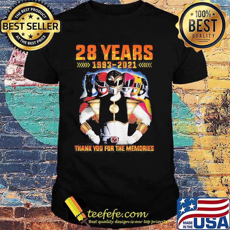 28 Years 1992 2021 Power Superman Thank You For The Memories Shirt