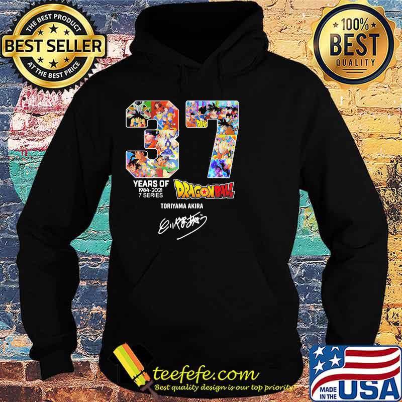 37 Years Of Dragon Ball Signature Shirt Hoodie 37 Years Of Dragon Ball Signature Shirt Hoodie