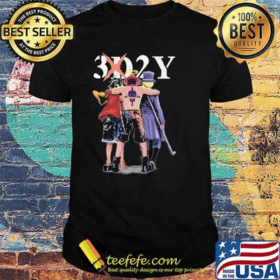 3d2y Portgas D Ace Legends One Piece Shirt