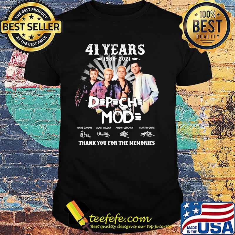 41 Years 1980-2021 DPCH MOD Thank You For THe Memories Shirt