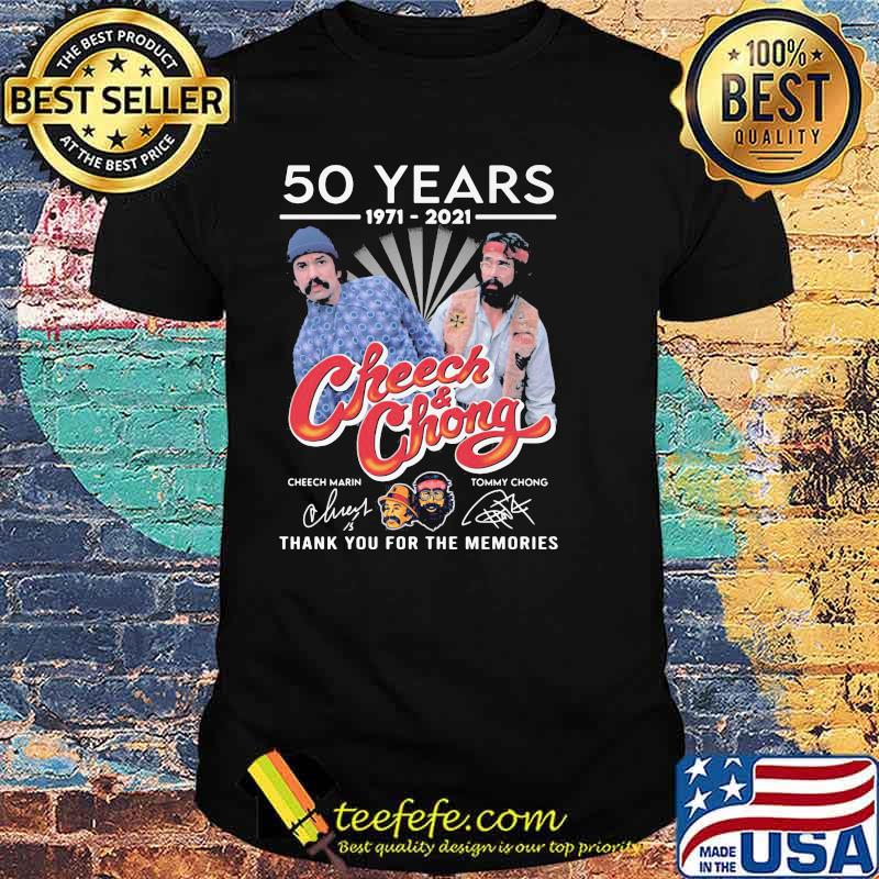 50 Years 1971 2021 Ckeeck And Ckong Thank You For The Memories Shirt