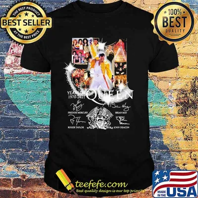 51 Years Of 1970 2021 Queen Signatures Shirt