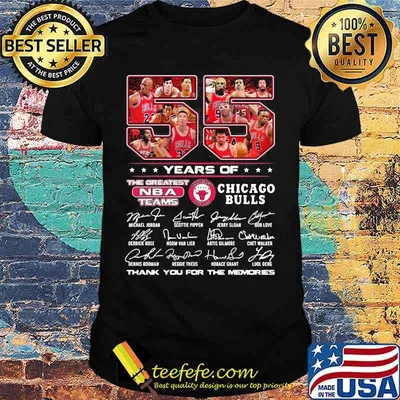 55 Years Of Chicago Bull Football Thank You For The Memories Shirt