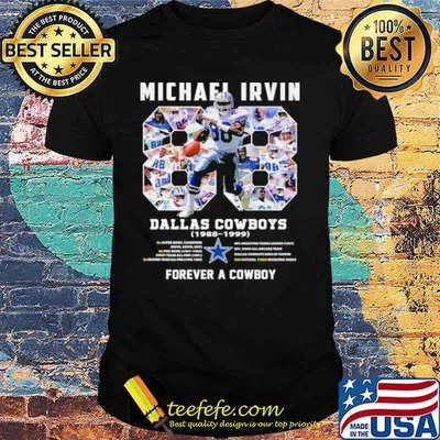 88 Michael Irvin Dallas Cowboys 1998 1999 Forever A Cowboy Shirt