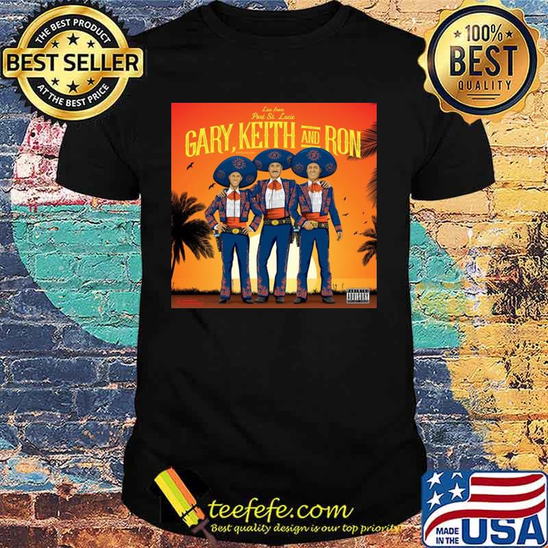 Athlete Live From Part St. Lucia Gary Keith And Ron Vintage shirt