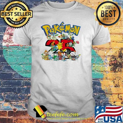 Pokemon 25th Anniversary Shirt