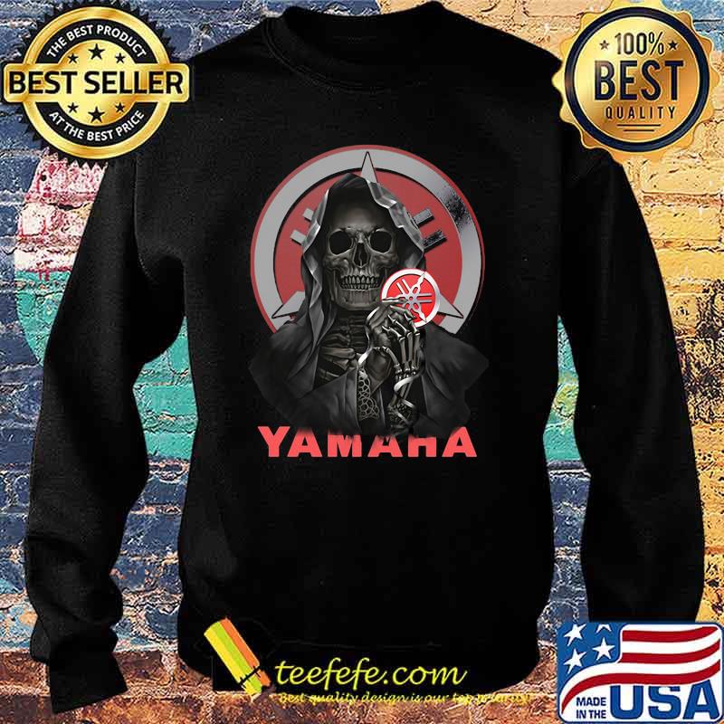 Punisher Skull With Logo Yamaha Shirt Sweater Punisher Skull With Logo Yamaha Shirt Sweater