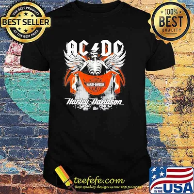 AC DC DEATH MOTOR HARLEY DAVIDSON CYCLES 2021 SHIRT