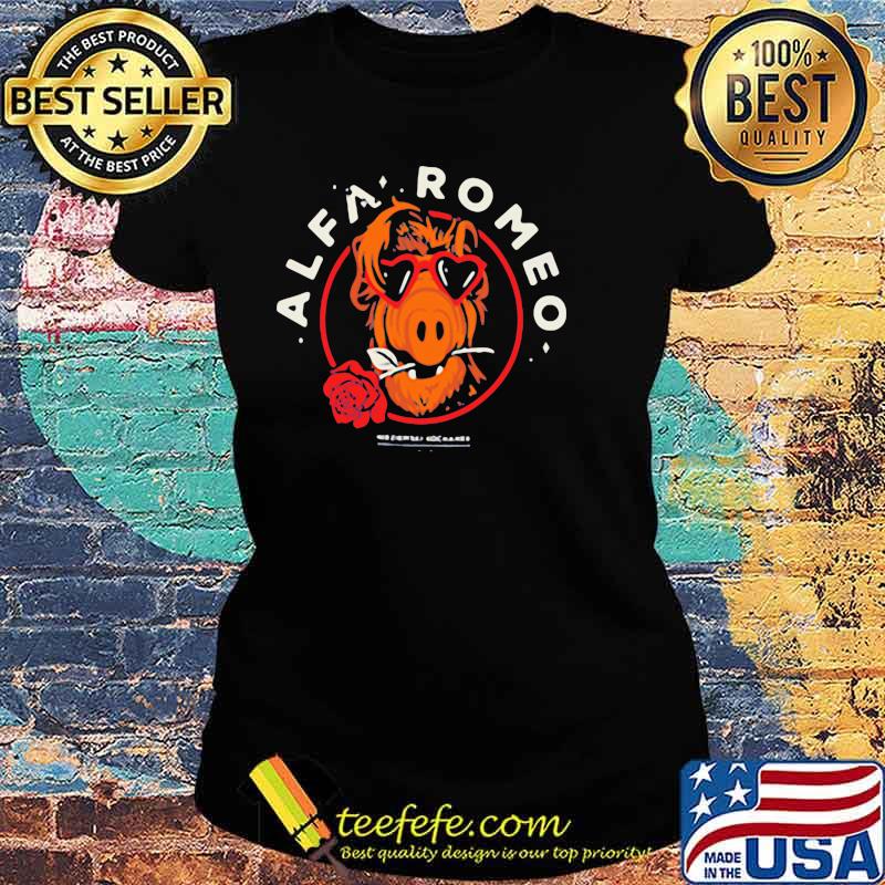 Alfa Romeo Rose Shirt Ladies tee Alfa Romeo Rose Shirt Ladies tee