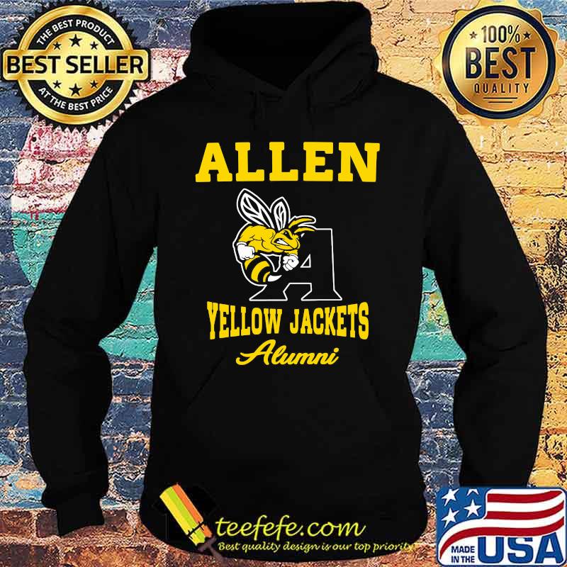 Allen Yellow Jackets Alumni Bee Shirt Hoodie Allen Yellow Jackets Alumni Bee Shirt Hoodie