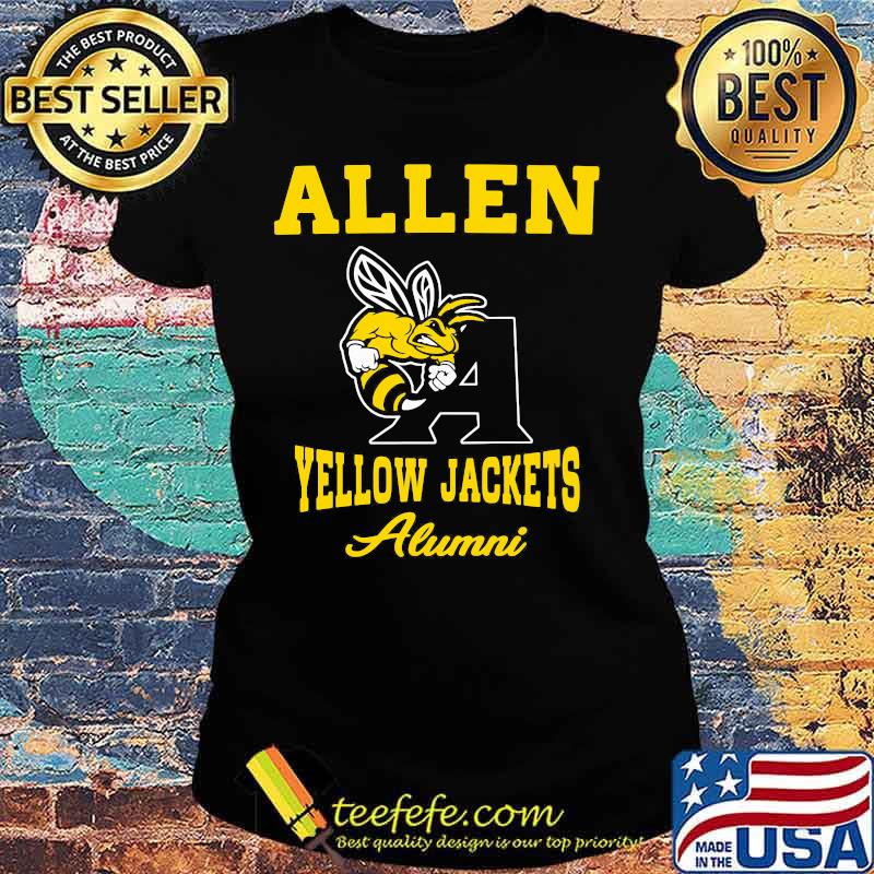 Allen Yellow Jackets Alumni Bee Shirt Ladies tee Allen Yellow Jackets Alumni Bee Shirt Ladies tee