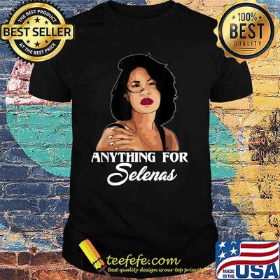 Anything For Selenas 80s Quintanilla Music Shirt