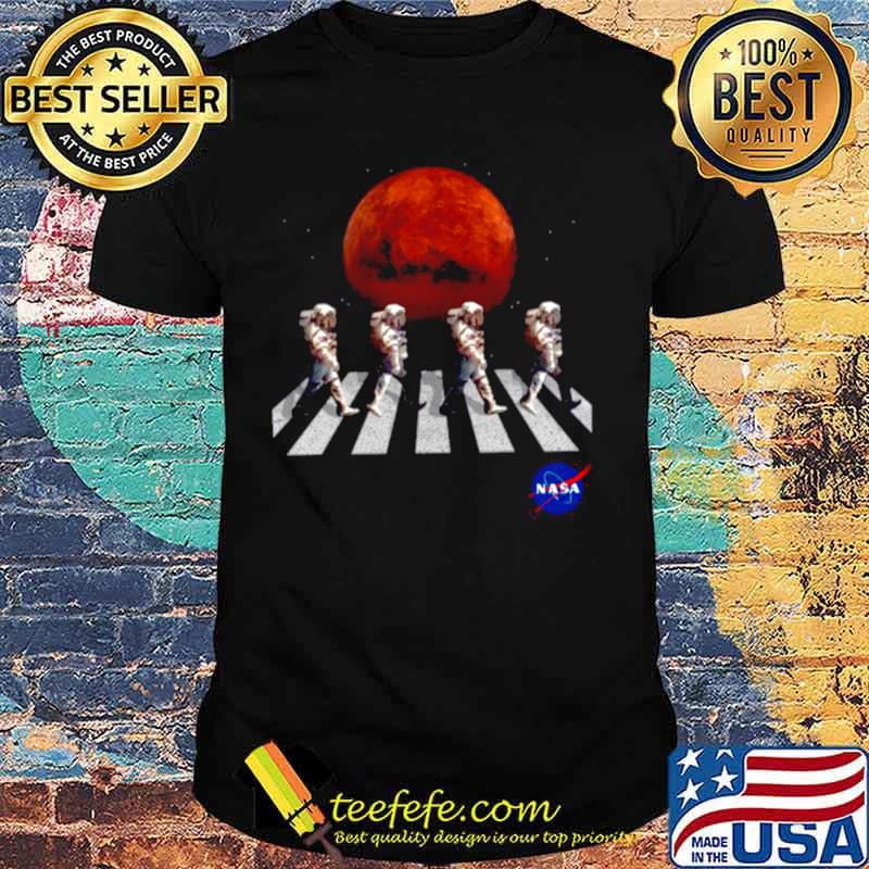 Astronaut Walking Abbey Road Nasa Mars Perseverance Rover 2020 shirt