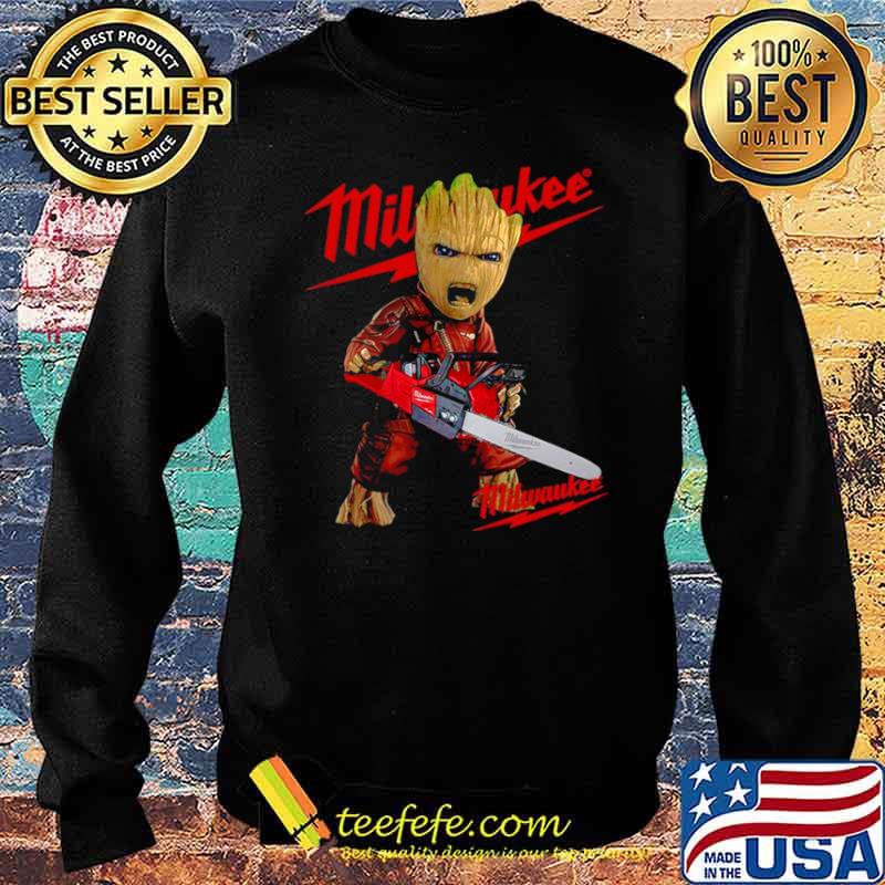Baby Groot Hug Milwaukee Sweater Baby Groot Hug Milwaukee Sweater