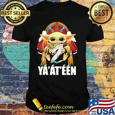 Baby Yoda American Nation Hello Shirt