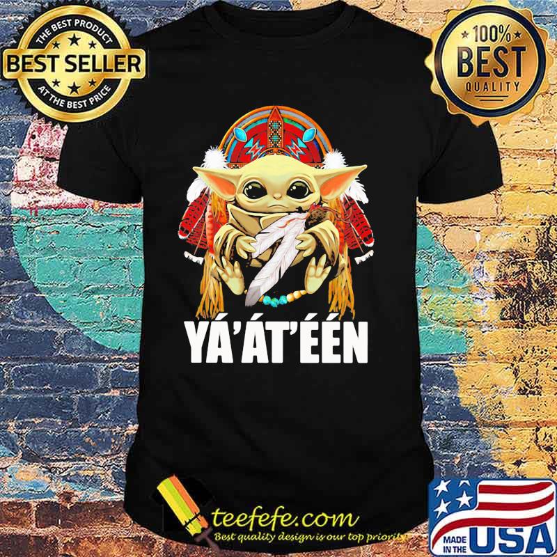 Baby Yoda American Nation Hello Shirt
