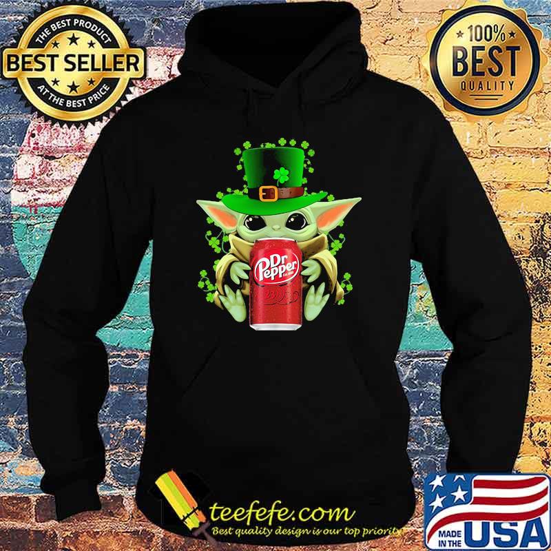 Baby Yoda Hug Dr Pepper Irish Patricks Day Shirt Hoodie Baby Yoda Hug Dr Pepper Irish Patricks Day Shirt Hoodie