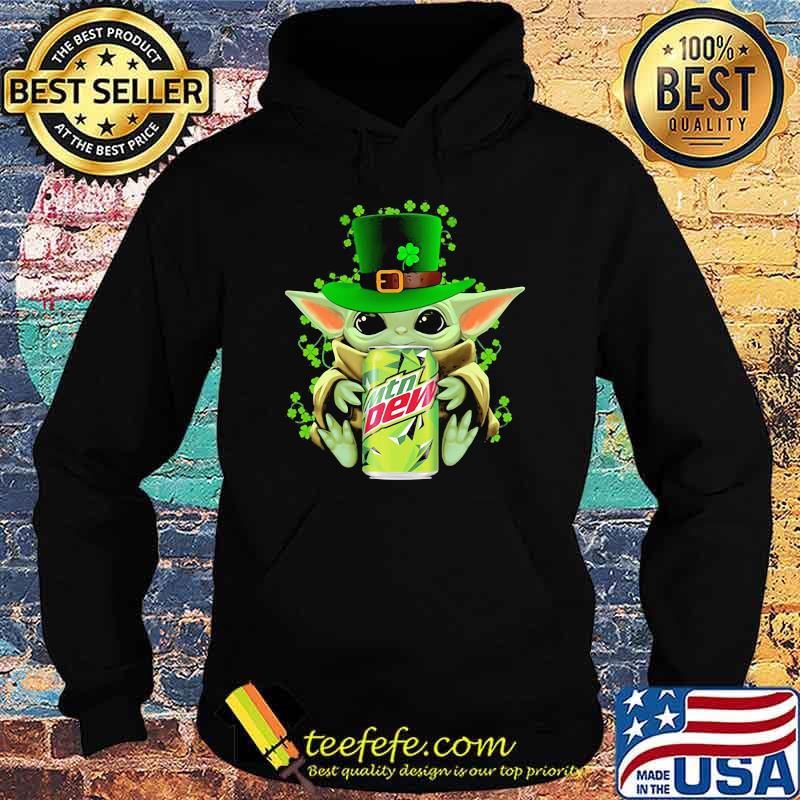 Baby Yoda Hug Mtn Dew Irish Patricks Day Shirt Hoodie Baby Yoda Hug Mtn Dew Irish Patricks Day Shirt Hoodie