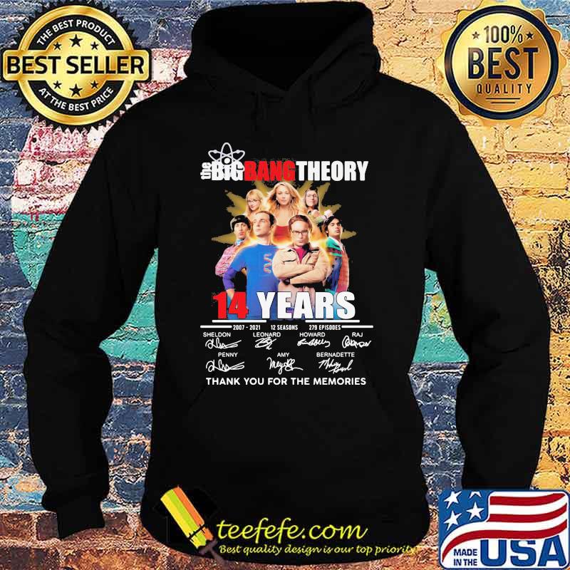 Bigbang Theory 14 Years Thank You For The Memories Shirt Hoodie Bigbang Theory 14 Years Thank You For The Memories Shirt Hoodie