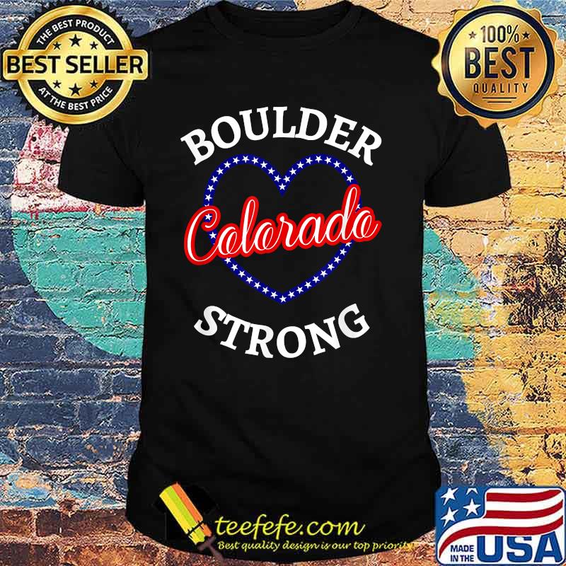 Boulder Colorado Strong Heart Shirt