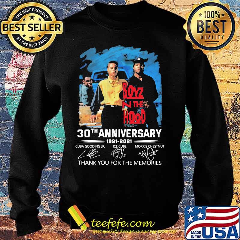 Boyz The Hood 30th Anniversary 1991 2021 Signature Shirt Sweater Boyz The Hood 30th Anniversary 1991 2021 Signature Shirt Sweater