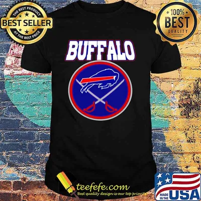 Buffalo Bills Buffalo Sabres X Bills Mash up shirt