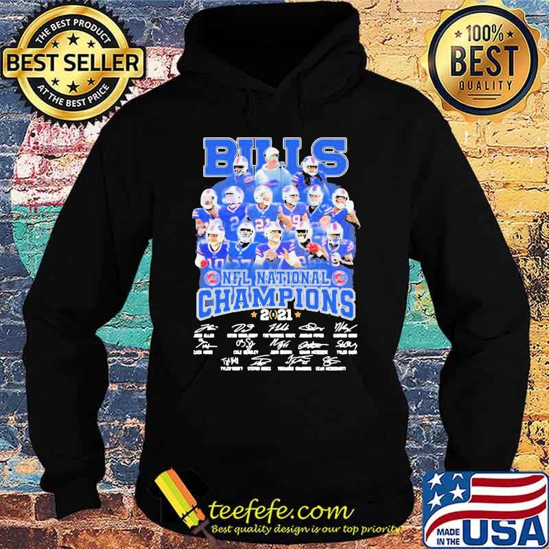 Buffalo Bills NFL National Champions 2021 Signatures Thanks Shirt Hoodie Buffalo Bills NFL National Champions 2021 Signatures Thanks Shirt Hoodie