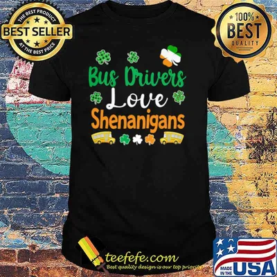 Bus Drivers Love Shenanigans shirt