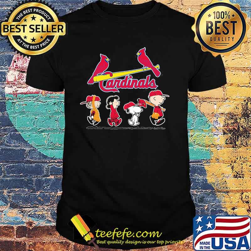 Cardinals Football Snooy Charlie And Friends Shirt