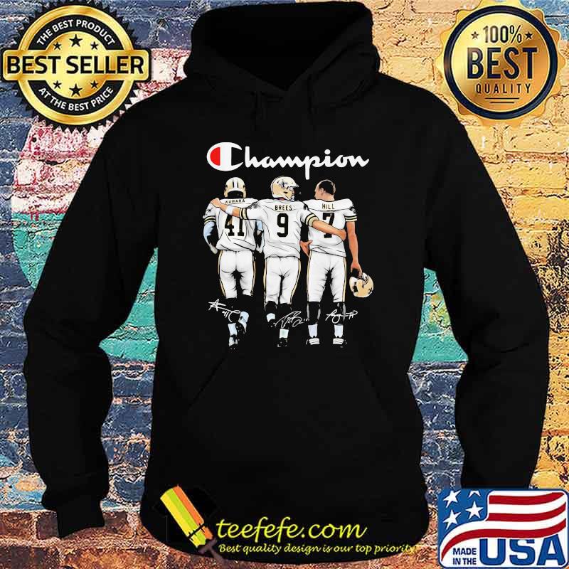 Champion Signature Player Team Saints Shirt Hoodie Champion Signature Player Team Saints Shirt Hoodie