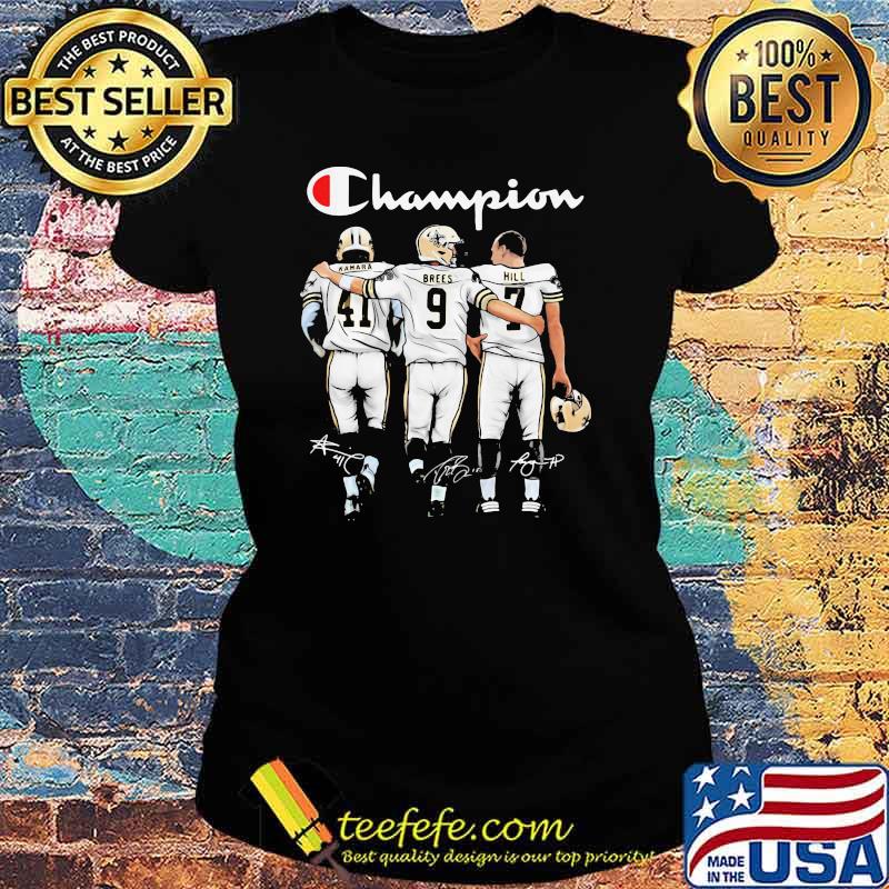 Champion Signature Player Team Saints Shirt Ladies tee Champion Signature Player Team Saints Shirt Ladies tee